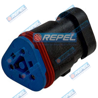 Conector Elétrico Caterpillar 174-3016 Caterpillar 1743016