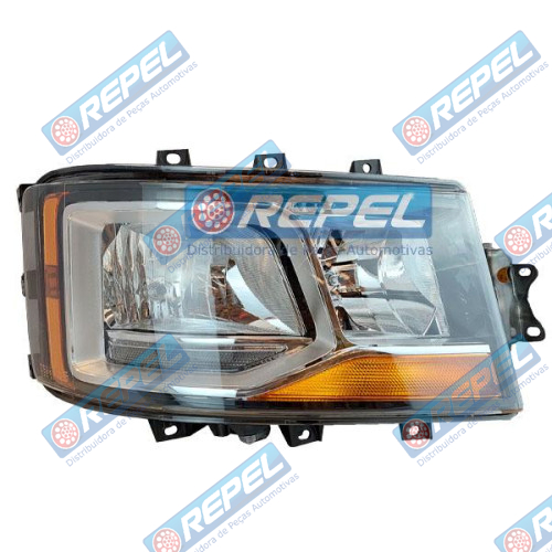 Farol Principal Hella 1EH014541051 Scania 2379889 Scania 2655840 Scania 2674383