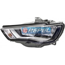 Farol 8V0941003 Audi A3 (8V1) 06/2012> Audi A3 Sportback 09/2012> Audi A3 Sedan 05/2013> Lado Esquerdo