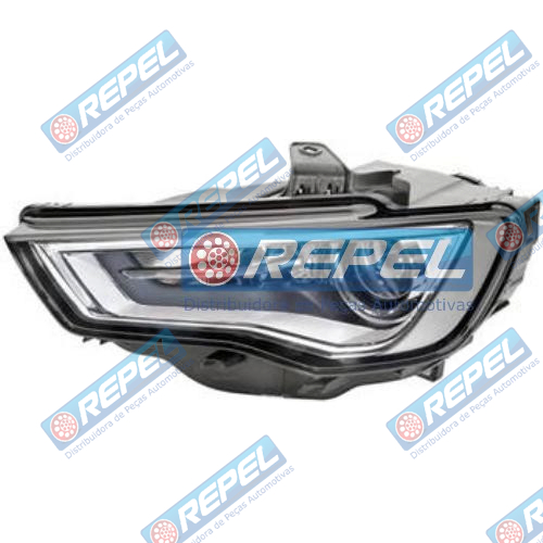 Farol LED 1EL010740581 Audi A3 (8V1) 2012> Audi A3 (8VA) Sportback 2012> Audi A3 Sedan (8SV) 2013> Bixenon Com Regulador Farol Direito