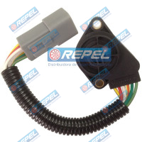 Sensor Pedal Acelerador Volvo FH12 FH13 FH16 FM12 NH12 2004> 6 SAIDAS