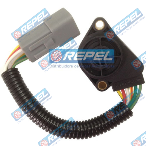 Sensor Pedal Acelerador Volvo FH12 FH13 FH16 FM12 NH12 2004> 6 SAIDAS