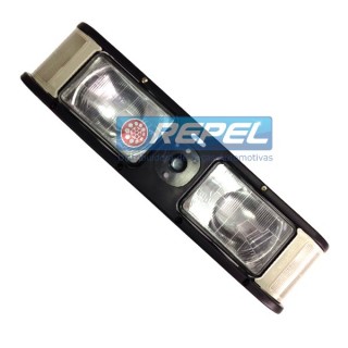 Farol Completo Com Grade e Lanterna Trator New Holland Série TL e TS