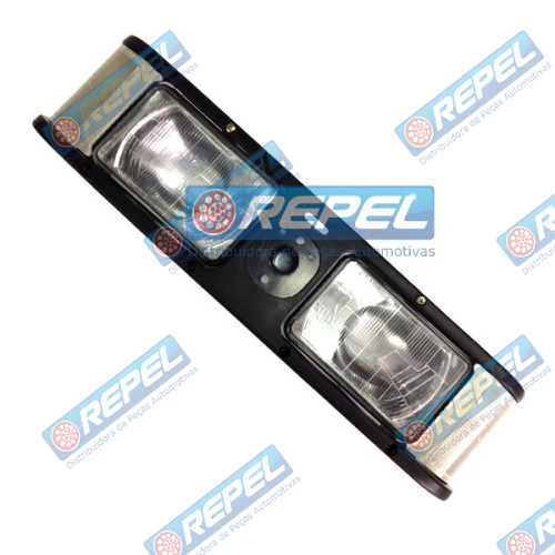 Farol Completo Com Grade e Lanterna Trator New Holland Série TL e TS