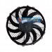 Eletroventilador Axial Soprante 10 Polegada 24V 255MM Universal Máquinas Tratores Thermoking e Adaptação Case New Holland John Deere MF Valmet Valtra 255mm elice e 285mm elice e defletor