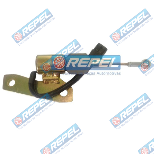 Válvula Solenoide Afogamento 24V Cummins Fiat Allis Case 845  W20e Komatsu PC200 WA180 New Holland W130 Base Grande 24V