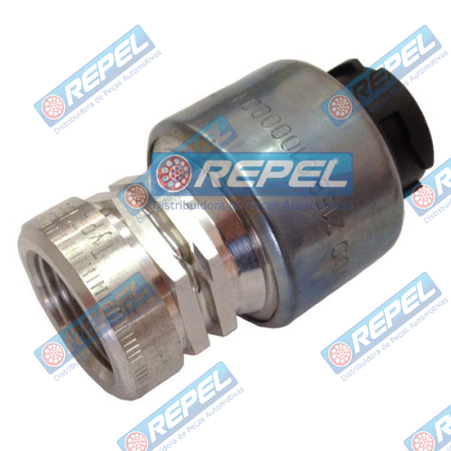 Sensor Velocidade (Hall) MBB 2428 2423 1620 1418 1938 2638 96> Ônibus e Outros 4 Pinos Terminais Chato Rosca M22X1,5MM e Chaveta Fêmea   
