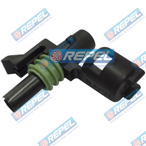 Conector Weatherpack 1Vias Chicote Colhedora Case A7000 A7700 A8000 A8800 (Plug Fêmea)