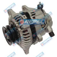 Alternador Hyundai HR 2.5 TCI 2005> KIA BONGO 2.5 TCI 2008> C/Bomba Polia DuplA 12V 75Amp