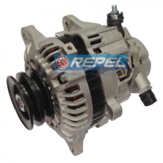 Alternador Hyundai HR 2.5 TCI 2005> KIA BONGO 2.5 TCI 2008> C/Bomba Polia DuplA 12V 75Amp