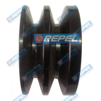 Polia Alternador Caterpillar 914G 924G Perkins (Dupla) 2Canais