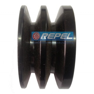 Polia Alternador Caterpillar 914G 924G Perkins (Dupla) 2Canais