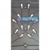 Suporte Braslux 4300.01.409  Braslux 430001409