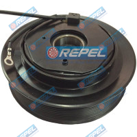 Embreagem (Poila) Compressor Ar Condicionado John Deere 3510 3520 3522 Tratores