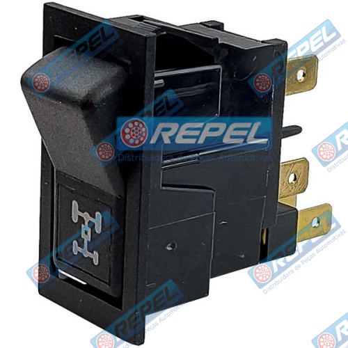 Interruptor Tecla Painel Case 47128548 New Holland 47128548 CNH 47128548