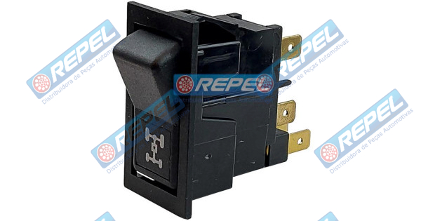 Interruptor Tecla Painel Case 47128548 New Holland 47128548 CNH