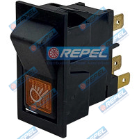 Interruptor Tecla Painel Case 47514670 New Holland 47514670 CNH 47514670