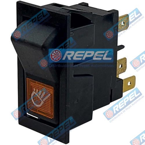 Interruptor Tecla Painel Case 47514670 New Holland 47514670 CNH 47514670