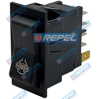 Interruptor Tecla Painel Case 47536017 New Holland 47536017 CNH 47536017