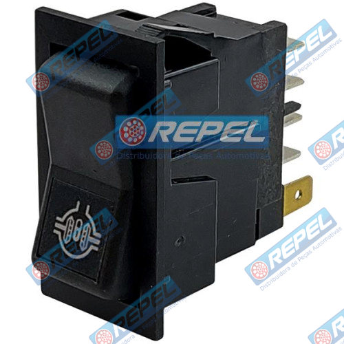 Interruptor Tecla Painel Case 47536017 New Holland 47536017 CNH 47536017