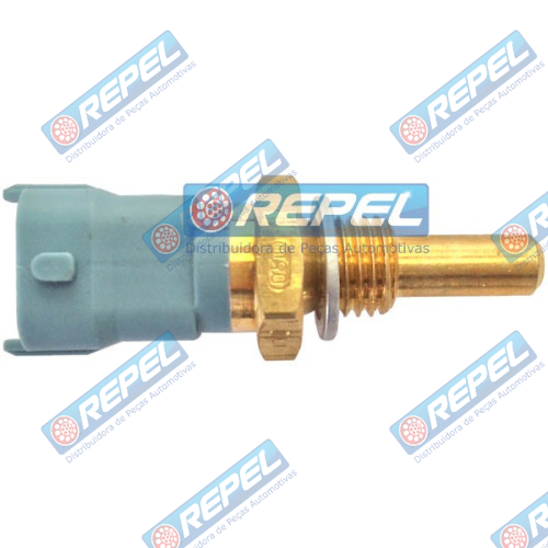 Sensor Temperatura Água ( Plug Eletrônico) Ford Cargo 815 1315 1317 1717 1722 2422 2422 2622 2426 2628 2006> Cummins Eletrônico