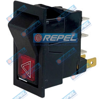 Interruptor Tecla Case 5145664 New Holland 5145664 CNH 5145664