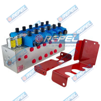 Bloco Hidráulico Case 51552069 CNH 51552069