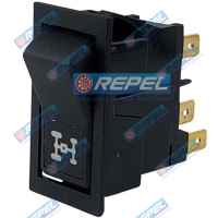Interruptor Tecla Painel Case 5165812 New Holland 5165812 CNH 5165812