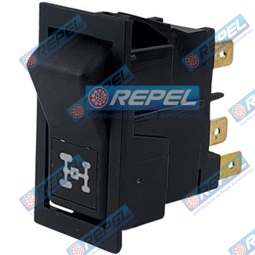 Interruptor Tecla Painel Case 5165812 New Holland 5165812 CNH 5165812
