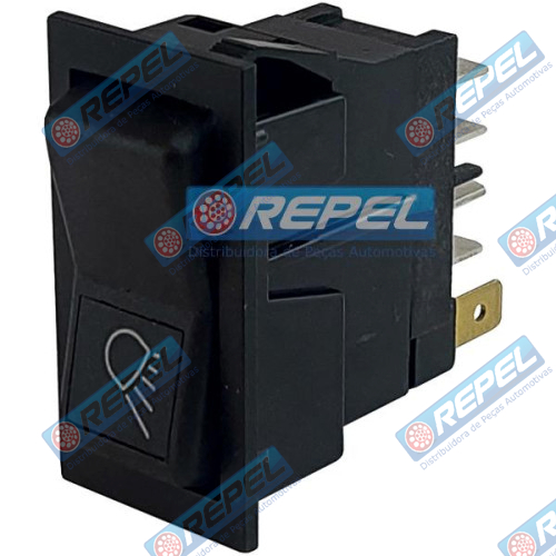 Interruptor Tecla Painel Case 5165820 New Holland 5165820 CNH 5165820