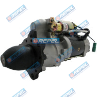 Motor Partida Nikko Komatsu PC300 PC400 PC1100 D85E D85P D275A D375A PC1100LC D355C Motores S6D125 SA6D140 24v 11DENTES