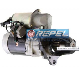 Motor Partida 6008136632 Nikko 24V 12D Komatsu PC300 PC400 D61 D65E GD605A GD623A GD663A PC310 PC410 PC650 PC750 Motor Komatsu 6D105 6D125 6D170 6D140 6D125  