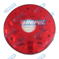 Lanterna Traseira (Módulo) LED Noma Ibipora Carreta e Implementos 2010> Vermelha Meia Luz e Freio e RE 24V 