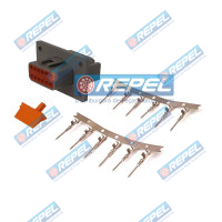 Kit Conector Case 84146421 New Holland 84146421 CNH 84146421