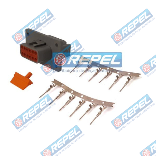 Kit Conector Case 84146421 New Holland 84146421 CNH 84146421