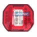 Lanterna Traseira LED 24V Multifunção MF II Adaptações Caminhões Carretas Implementos Caminhão VW e Cargo Sem Vigia (luz de placa)