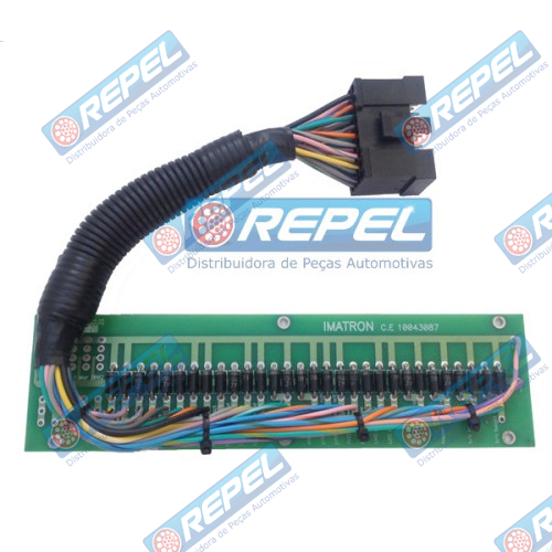 Placa Diodo Painel (Console) Case A7000 A7700 Colhedora Cana