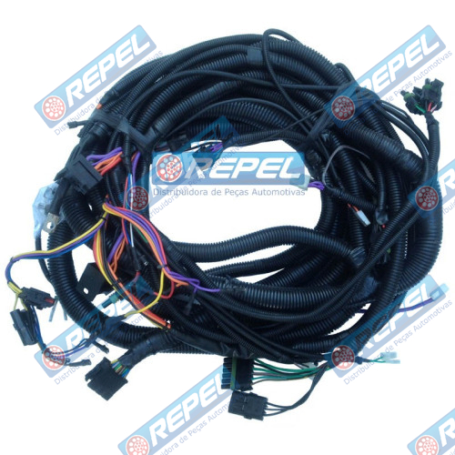 Chicote Elétrico Assoalho Teto Colhedora Case A7000 A7700