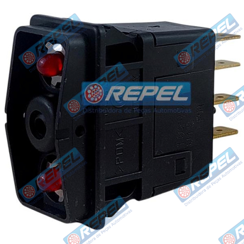 Interruptor Painel Case 87456788 New Holland 87456788 CNH 87456788