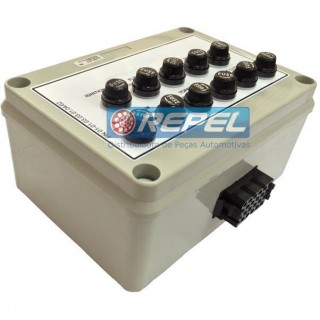 Caixa de Controle (Caixa de Diodos e Fusível) Case 7000 7700 Colhedora Cana