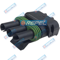 Conector Elétrico Case 87644909 New Holland 87644909 CNH 87644909