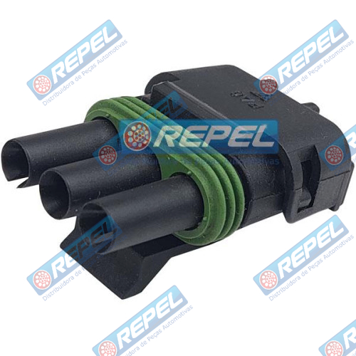 Conector Elétrico Case 87644909 New Holland 87644909 CNH 87644909