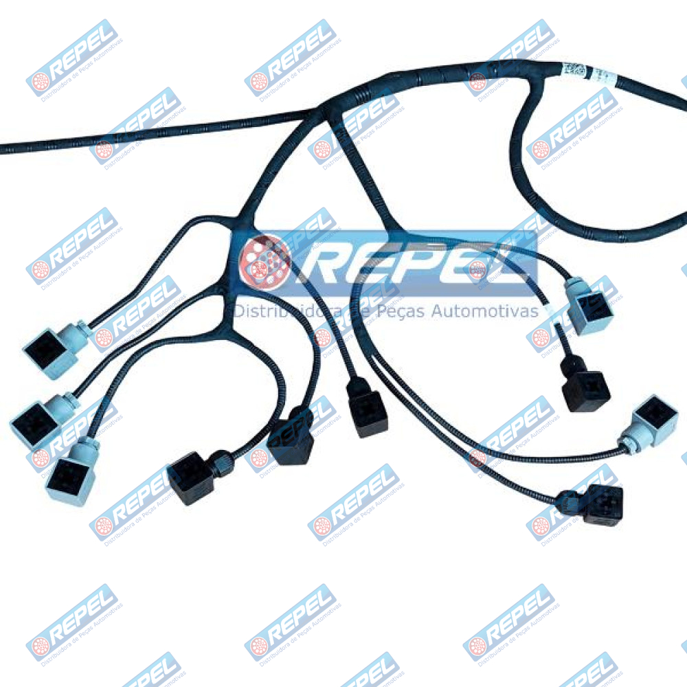 Chicote Elétrico Comando Elevador Colhedora Case A8000 A8800