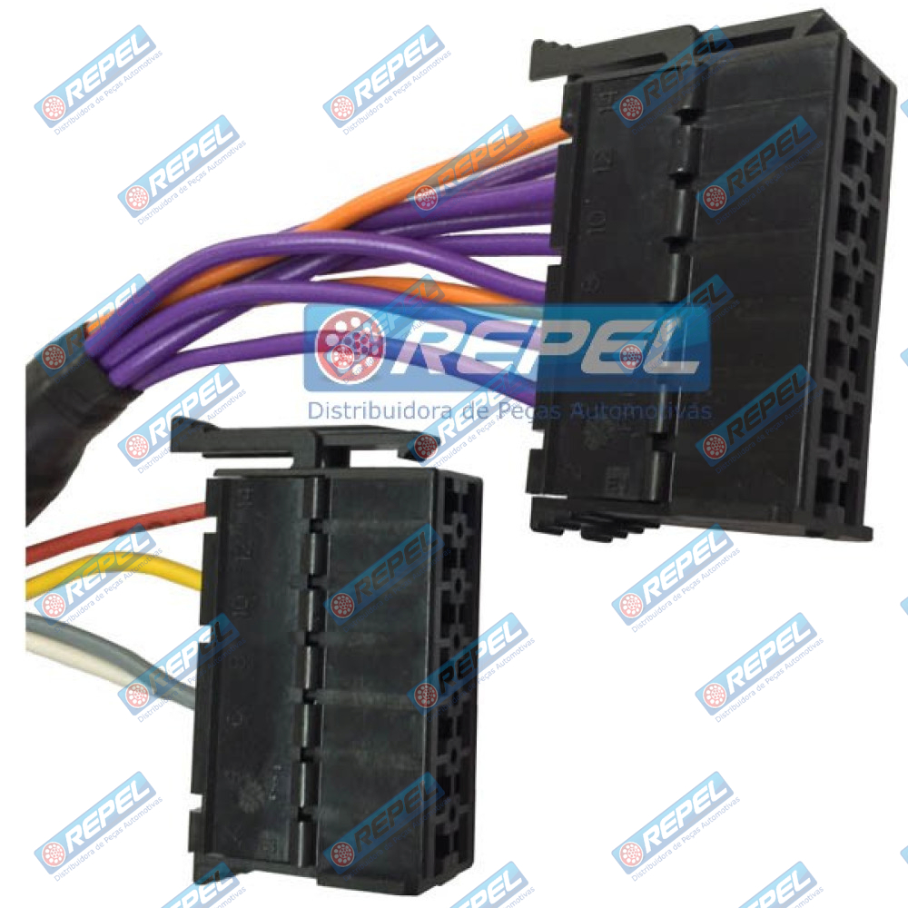 Chicote Elétrico Comando Disco Lateral Frontal (Corte Base) Case