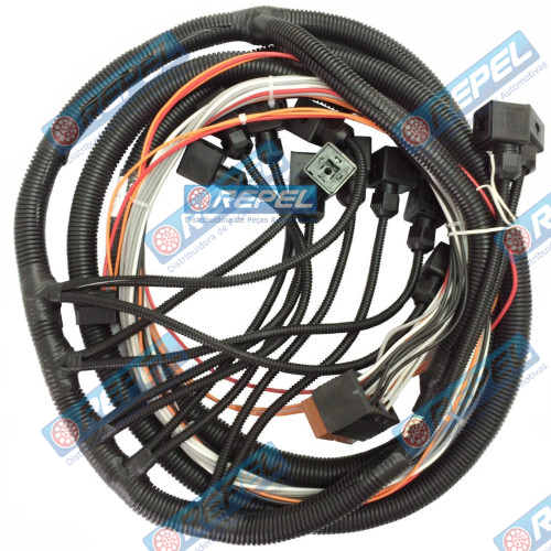 Chicote Elétrico Lateral Dianteiro Case 8000 8800 Colhedora 