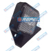 Lanterna Frontal LED Cristal Branco Carreta e Implementos Guerra 2012> Quadrada Com Suporte