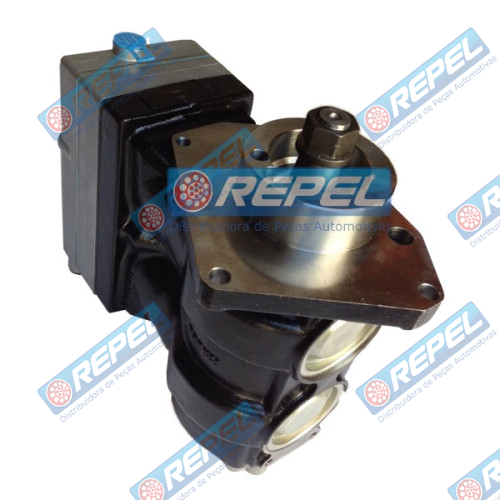 Compressor AR Wabco MBB Axor Motor OM 447 Compressor Eletrônico 2 cilindros
