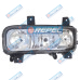 Farol MBB Atego 2425 1725 1418 1718 2008> Lente Lisa Com Farol Milha Esquerdo