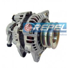 Alternador Mando Mitsubishi L200 Pájero Montero Shogun 2.5 93> (BOMBA VACUO) 12V 90 Amp. Polia 2 Canal