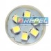 Lâmpada Led Lampled 67 24V 10W BA15S Led Slim Cristal (caixa 10 pecas)